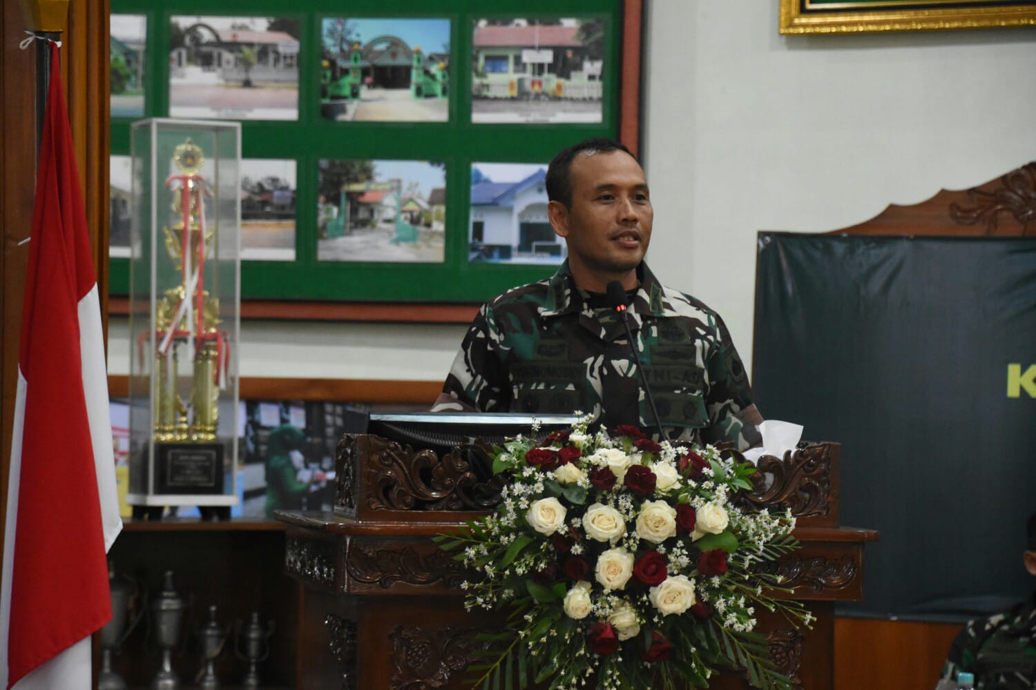 Kunker Di Kodim 0721/Blora Ini Pesan Danrem : Kerja Cerdas, Tulus Dan Ikhlas 